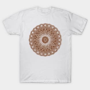 Mandala (brown) T-Shirt